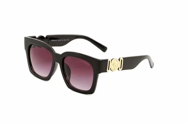 

luxury desinger square sunglasses with stamp uv400 full frame sunglasses for women men fashion accessories a9556, White;black