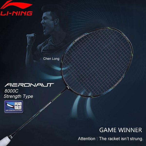 

aeronaut 8000c badminton racket strength type professional high tension lining single racquet aypn216 jfm19