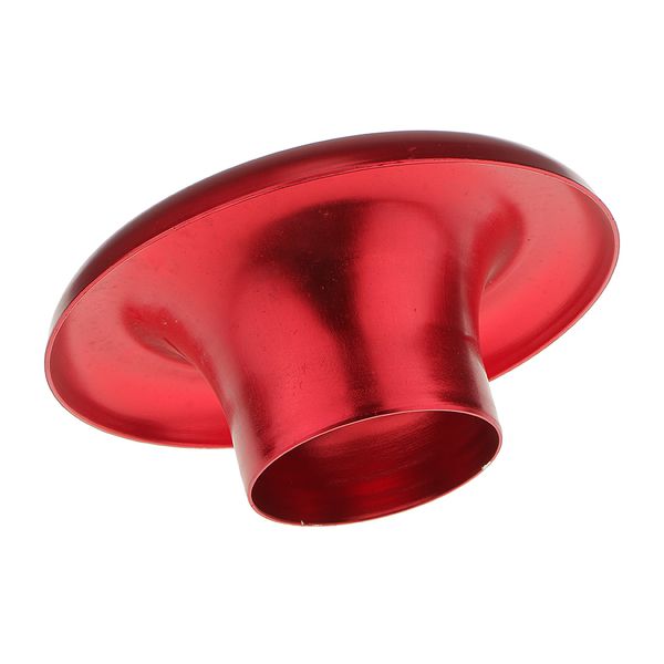 

3" horn cold air compressor intake inlet velocity stack kit red