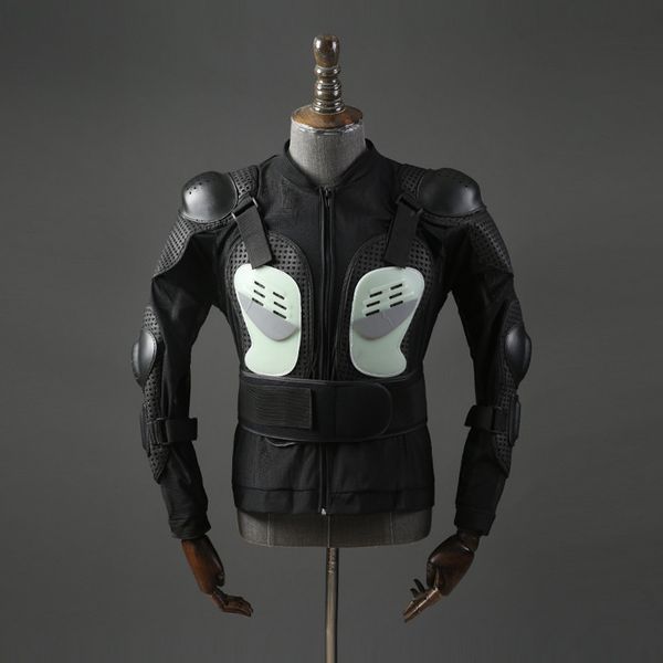 

autumn and winter men's fashion long sleeve motorcycle armor stretch zipper fashion men loose waistcoat coat