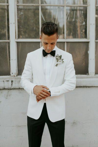 

tailored white coat black pants men suits man wedding blazer groom tuxedo 2piece summer beach wedding party costume homme terno masculino, Black;gray