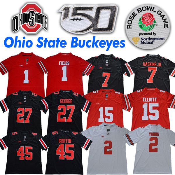 

Ohio tate ju tin field buckeye jer ey jk dobbin cha e young 15 elliott dwayne ha kin jr nick bo a archie griffin eddie george, Black;red