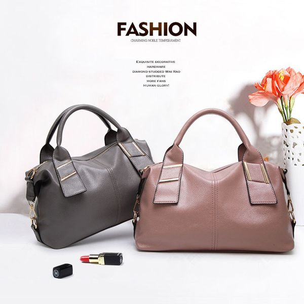 

female bag women handbags 2020 split leather crossbody bag large capacity ladies shoulder purse