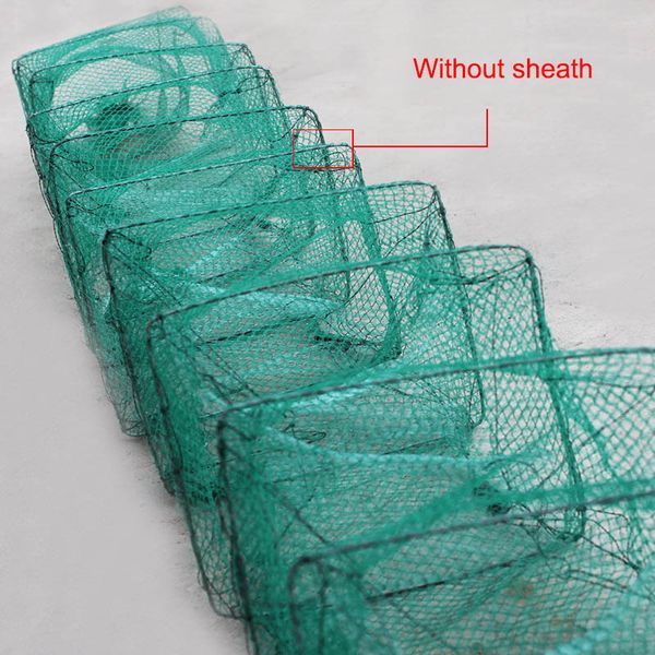 

shrimp cage fishing net catcher trap foldable portable for crab crayfish lobster mc889