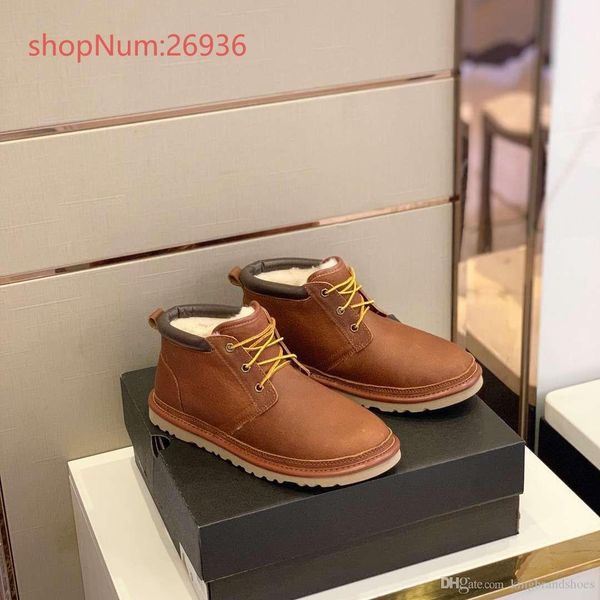 Luxury Shoes Winter 2019 New Style Men Snow Boots Lace Up Hort Boots High Quality Keep Warm Casual Cotton Shoes Yellow Brown Shoes Online Basketball