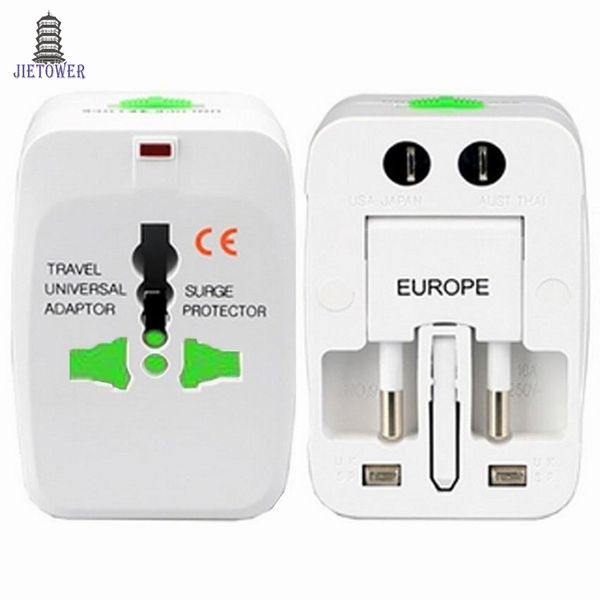 Großhandel EU UK AU Universal Adapter Plug Global Multi-Funktion Socket Adapter Travel Converter Plug 50pcs/Los