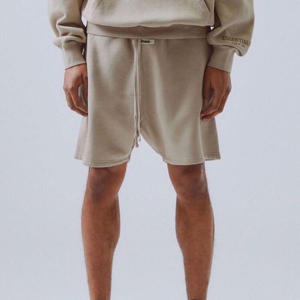 

waist street of elastic loose essentials 19ss shorts vintage fear god fog outdoor short pants shorts casual reflective sport nukfr, Black