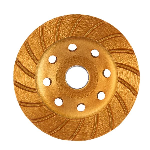 

new 4.5 inch/115mm large agglomerate diamond bowl mill diamond coated grinding wheel marble disc for angle grinder tool