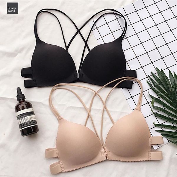 

bralette bra top strappy push up жилет дышащий грудь pad ношение женщины белье сексуальное белье бюстгальтер bralette sujetador 2s, Red;black