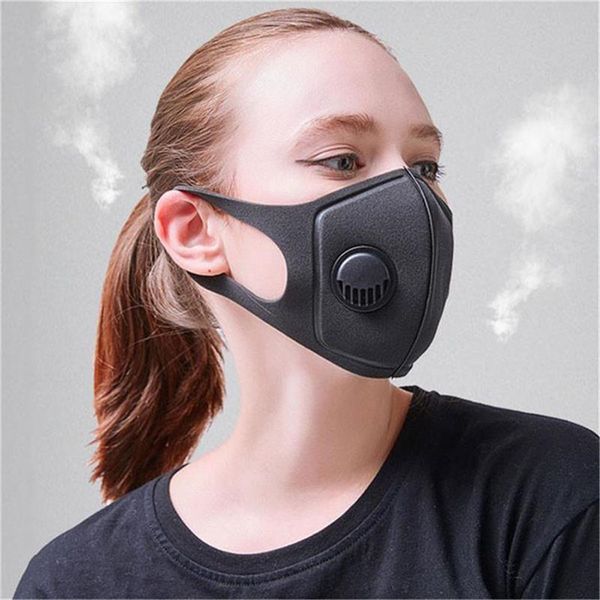 

stock reusable breathing valve masks kn95 anti-allergic pm2.5 mouth mask anti-dust anti pollution masks cloth mask vs ffp2 n95 mask