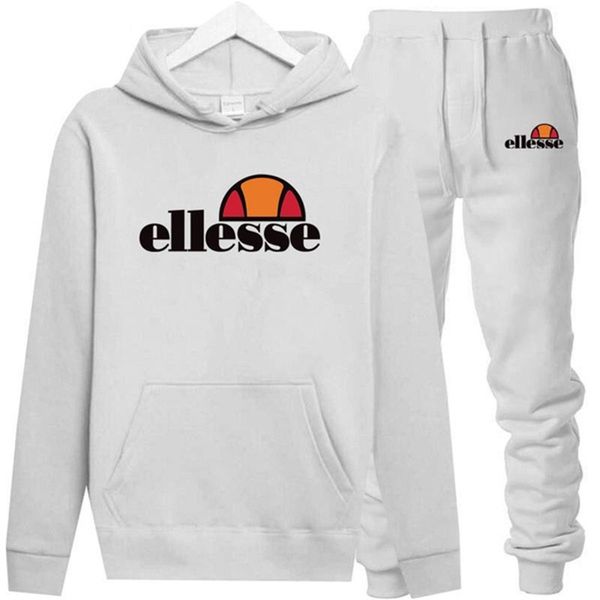 white ellesse tracksuit