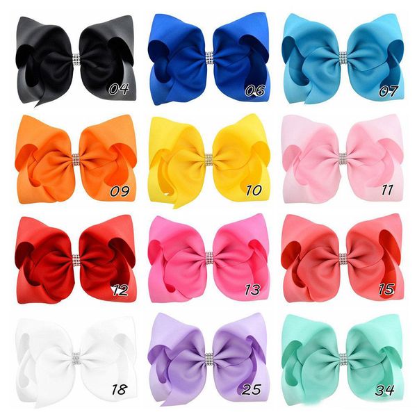 American Style Ins Toddlers Hairwears New Arrival Bebés Meninas de alta qualidade bonito grampos de cabelo Bow Crianças Partido Grampos