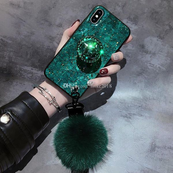 

ell luxury diamond marble glitter case foriphone xs xr xs max x case for iphone 6 7 8 plus smart plus cover