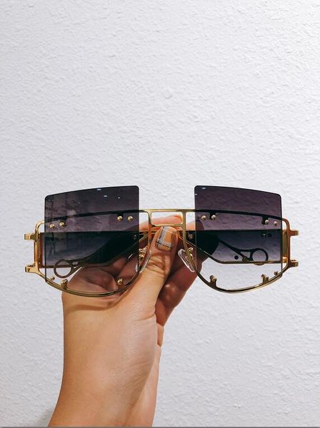 

new fashion women sunglasses 100287 men sunglasses simple and generous men sun glasses outdoor uv400 protection eyewear with case, White;black