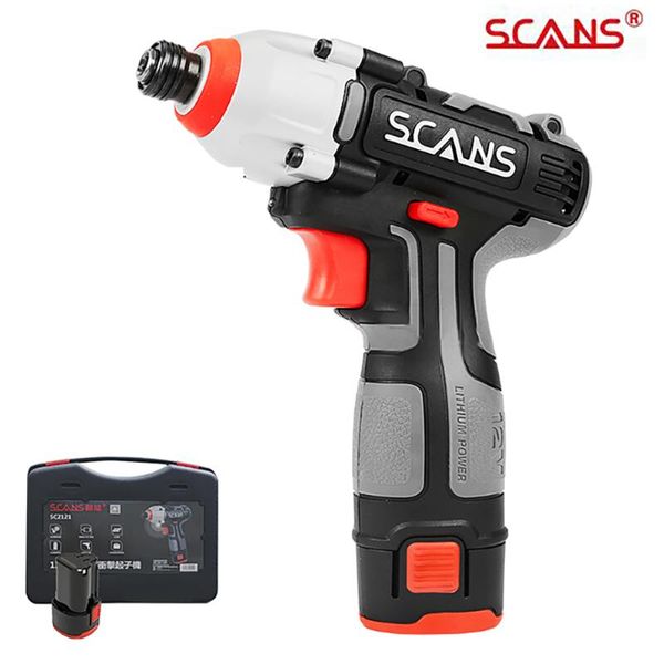 

scans sc2121 professional tool 12v cordless lithium impact driver impact screwdriver