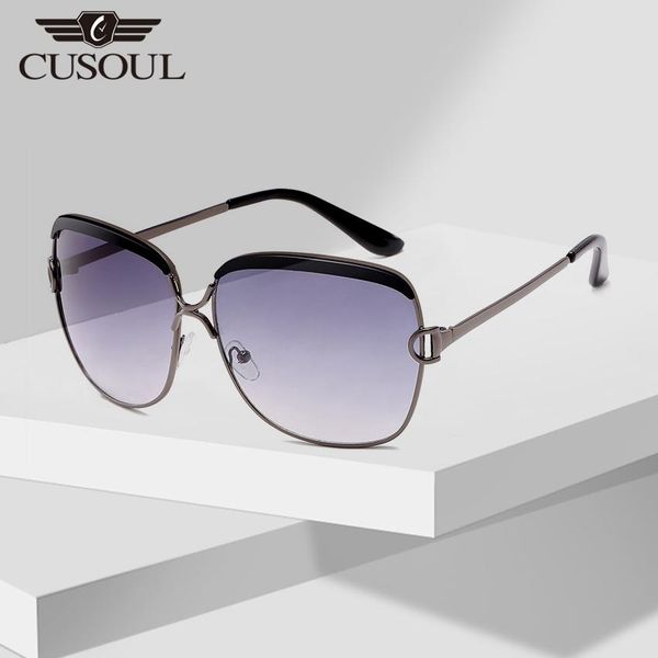 

cusoul women sunglasses uv protection sunglasses ladies sunglasses fashionable retro style sun glasses alloy frame eyewear ghgwm
