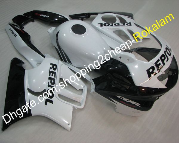 Parti del corpo della moto per Honda CBR600 F3 CBR600F 1995 1996 CBR 600 95 96 Carenatura del motociclo della carrozzeria del nero bianco (stampaggio ad iniezione)