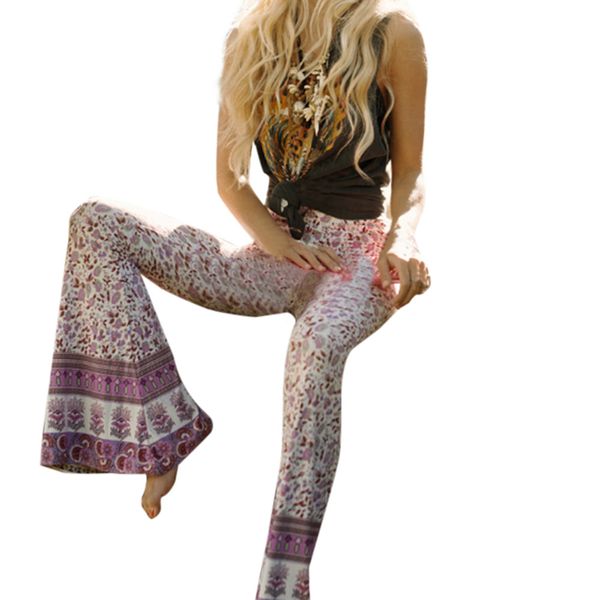

trousers womens high-waist casual print sports pants harem pants bell-bottoms 2019 new arrival #25, Black;white