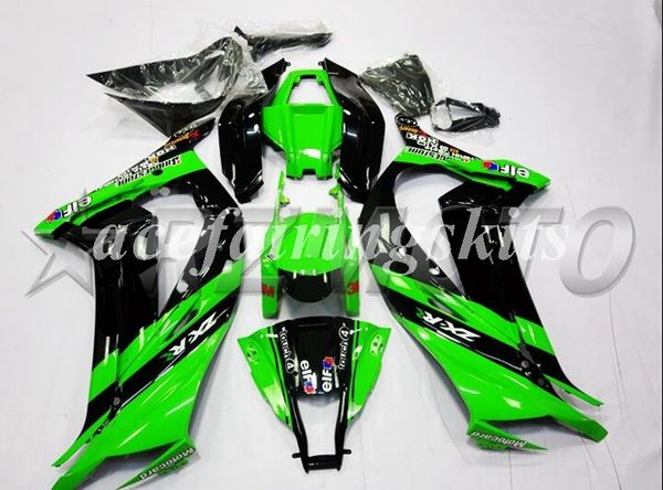 

new abs motorcycle full fairings set fit for kawasaki ninja zx-10r zx10r 2011 2012 2013 2014 2015 10r 11 12 13 14 15 green black white