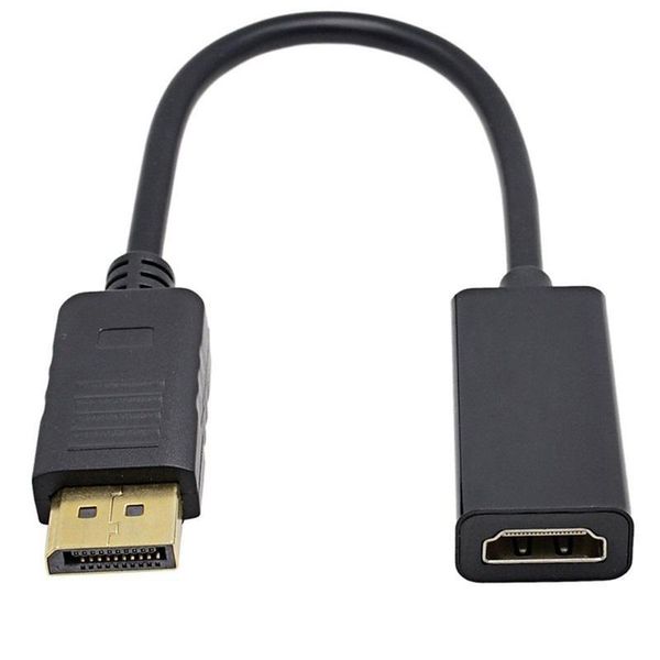 

display port to hd adapter cable male displayport to female hd 1080p adapter converter cable for pc display lapprojector