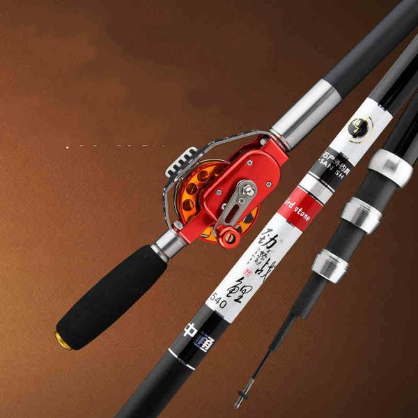 

7.2m 8m 9m hollow pole super hard taiwan fishing rod competition fishing olta with reel set positioning canne pesca gear