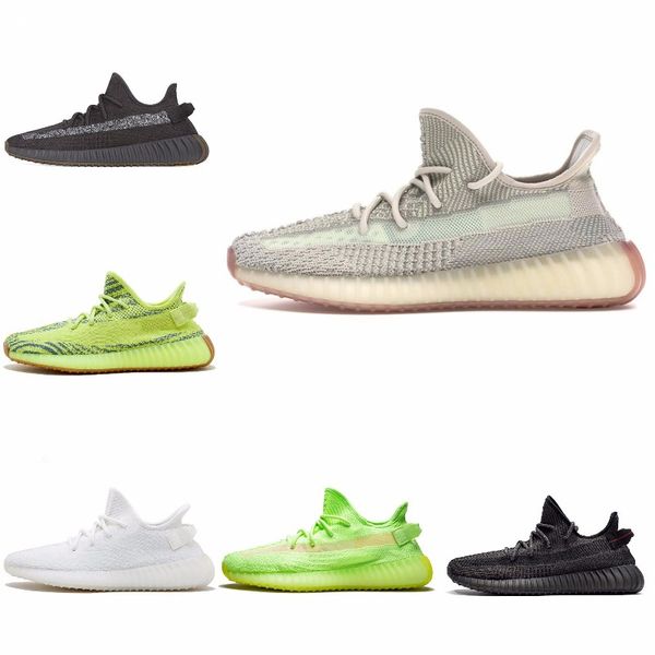 

kanye west static running shoes new israfil cinder desert sage earth tail light zebra womens mens trainers sneakers size 13 luxky j#006506