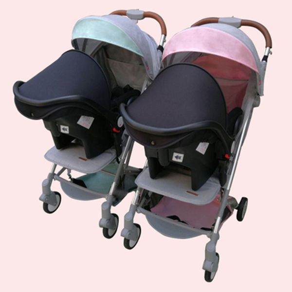 

twin baby stroller baby stroller basket can sit and detachable