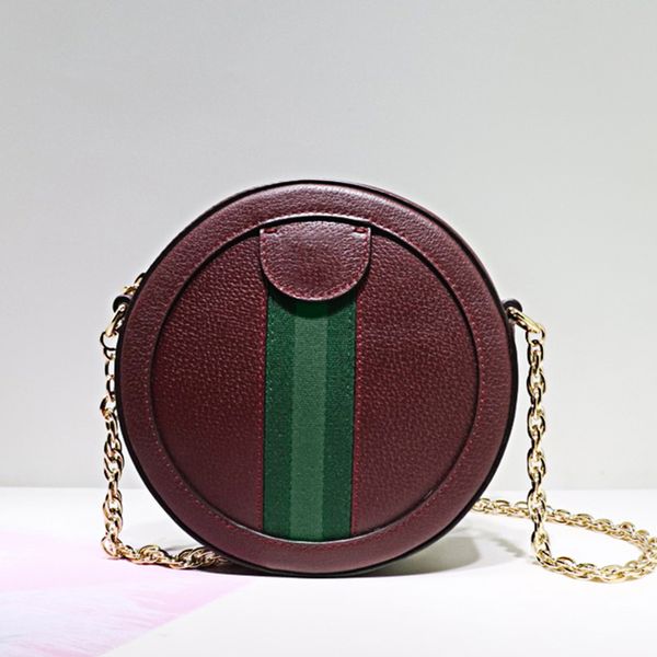 

5a original leather ophidia mini round shoulder bags for women crossbody belt bag handbags with gift boxes