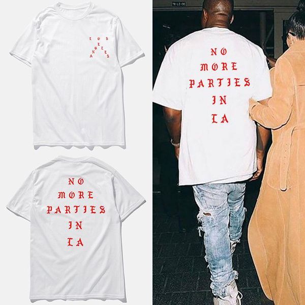 

life of pablo hip hop t shirt men white cotton tee short sleeve t shirt, White;black