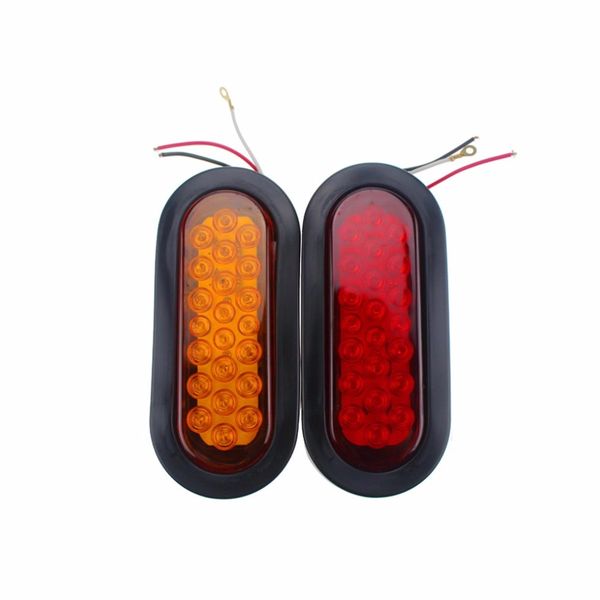 

2pcs 22led 12v car truck trailer side marker indicators lights lamp car brake marker tail light waterproof selling