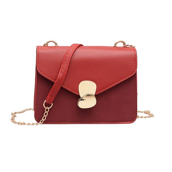 

abzc-new fashion ladies messenger bag cute wild chain sling shoulder single square bag ladies handbag