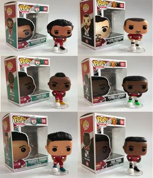

xmas gift funko pop sadio mane 10# 02 03 q vervison football sports anime figure action figure collection model toys sale