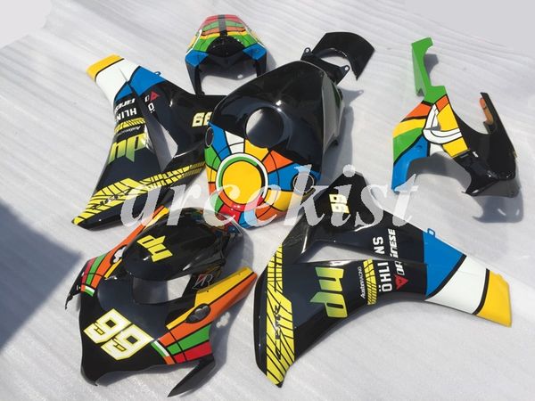 

мотоцикл нового abs литье под давлением полного комплекта обтекателей, пригодная для honda cbr1000rr 2009 2010 2008 2011 08 09 10 11 кузовос