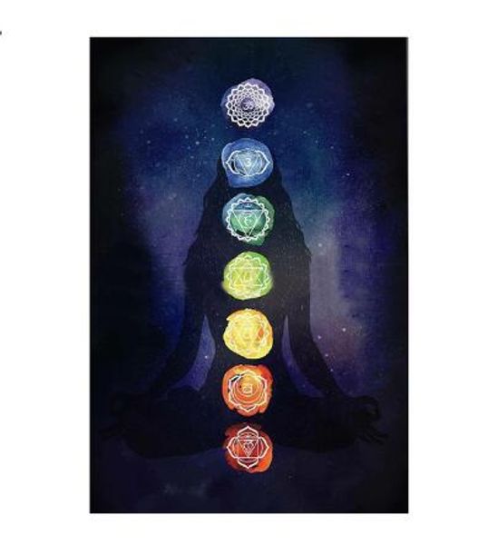 

hanging blanket rainbow 7 chakra mandala bohemia blanket tapestry summer beach towel yoga mat dhl 333