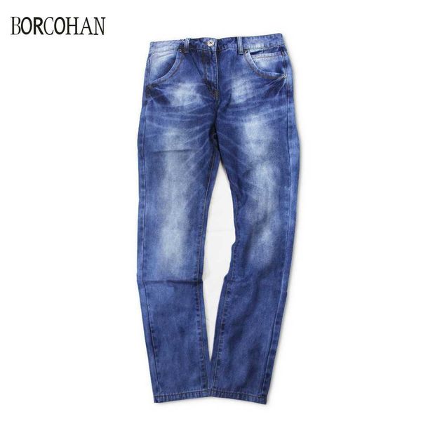 

men smartr casula jean blue skinny stretch jeans slim fit pencil pants yk117