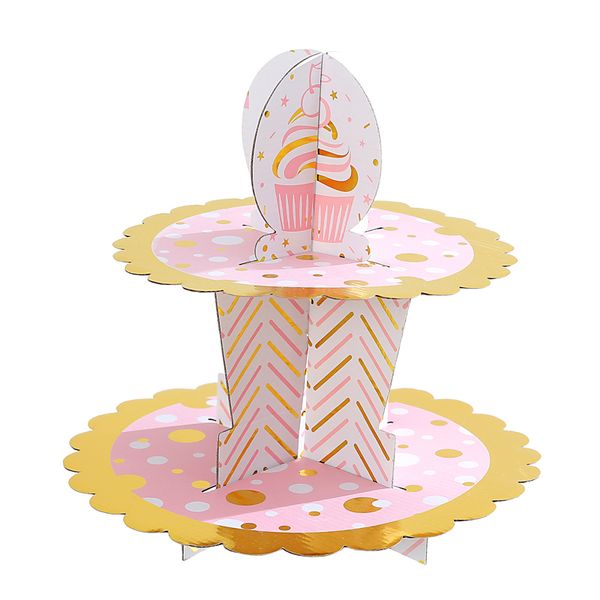 

omilut sweet donut birthday party cake decor baby shower girl cake stand donut unicorn birthday cupcakes holder decor supplies