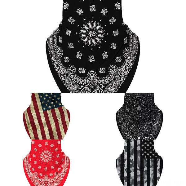 

setnv fishing sport neck skull bicycle 3d scarf bandanas shield face balaclava headband bandana headwear ring scarf bicycle mask, Black