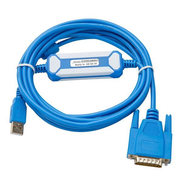 

american ge90-30 ge90-70 series plc programming cable adapter ic690usb901 suitable usb and rs232 port version