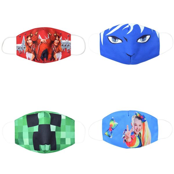 

sweet cute dust masks fashion kids face mask cubrebocas tapabocas cloth face masks childrens baby mask cartoon warm pure double dust mask yl