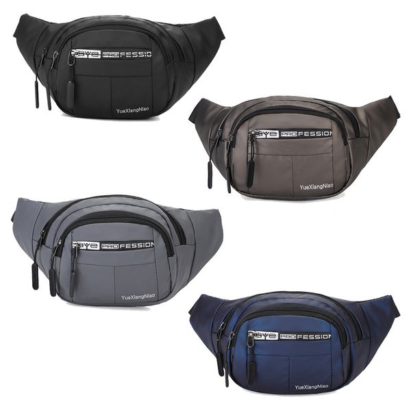 

outdoor sports waist bag waterproof nylon mobile phone bag casual waist pack belt bag mountaineering cycling crossbody chest pouch