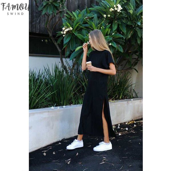

zero t shirt dress women 2020 summer beach casual office boho vintage bandage bodycon black long dresses plus size sundress, Black;gray
