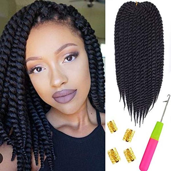 2020 Synthetic Hair Crochet Braids Perfect 12inch 2x Jumbo