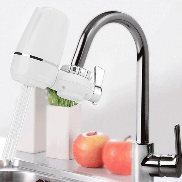 

household kitchen faucet mount water filter purifier with washable ceramic core faucet mount filter