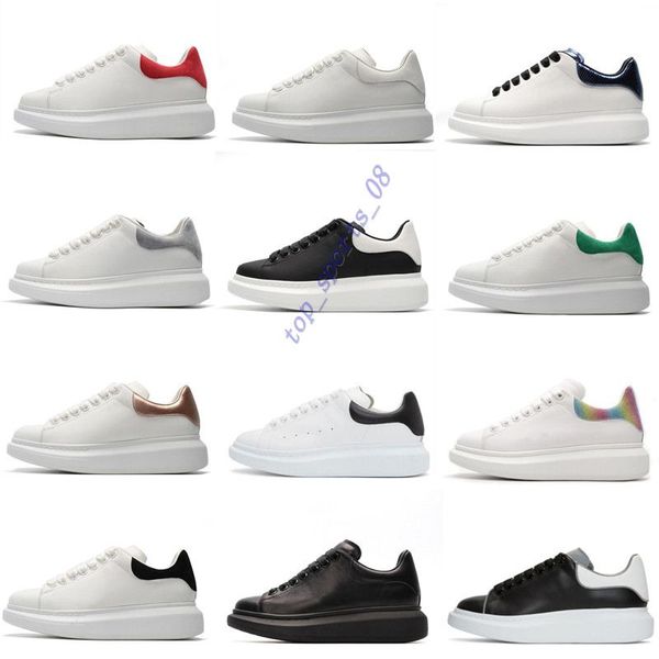 

горячая классический удобную мужчины дизайнер туфли на платформе кроссовки светоотражающие вставки 3m тройной черный белый замши кожи мужски