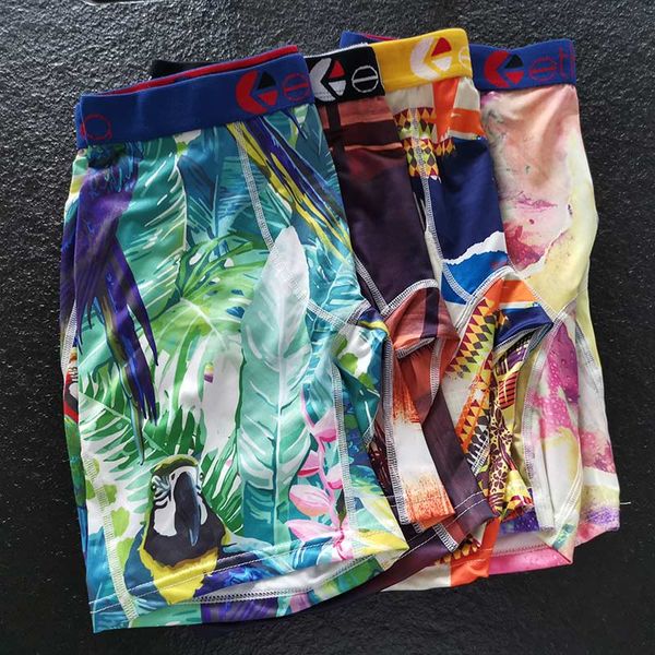 

in stock men's underwear boxer shorts fashion innerwear mens luxury designer boxers men's underpants comfortable breathable cuecas, White;black