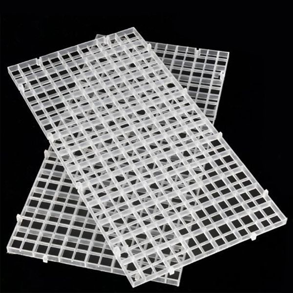 

2pcs bottom accessories professional durable home grid fish garden divide aquarium isolate board other aquarium fish