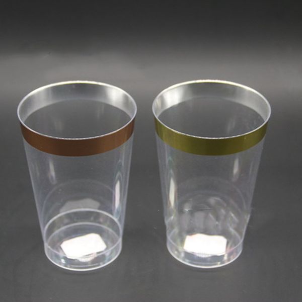 

disposable plastic mini cups dinnerware transparent cups regular cylinder party cups p.s plastic restaurant cup10oz coffee tea cup 0099
