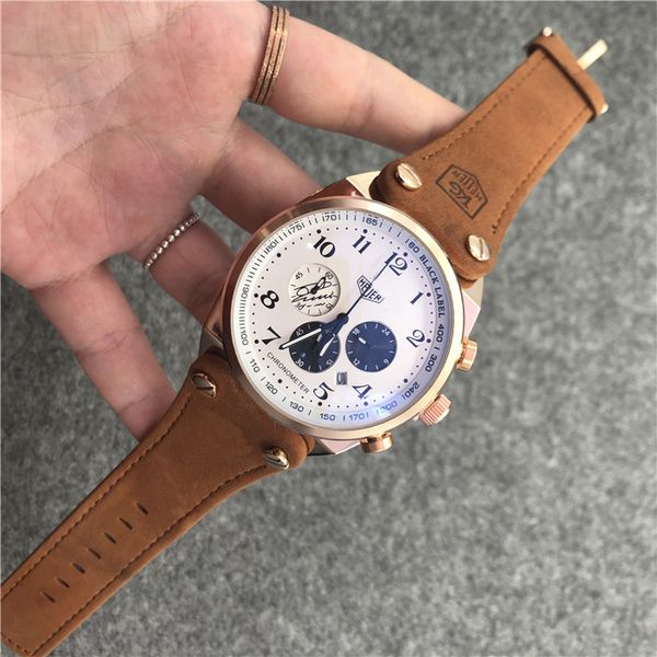 

tag watch running seconds quartz movement diameter 44mm brand men's watch luxury waterproof casual military business brand watch