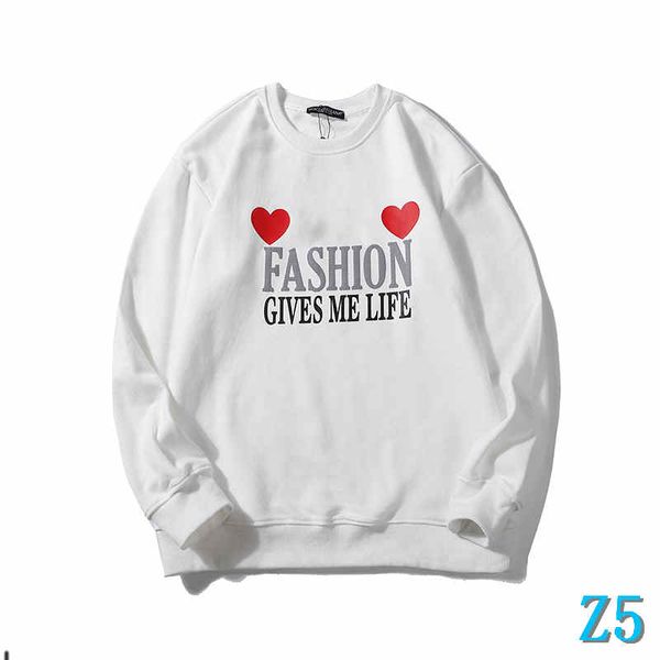 

fashion mens hoodies solid color sweater with letter printed sweatshirts new mens womens brand hoodie mens sweatshirts round neckz5, Black