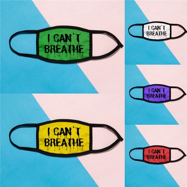 

breathing valve ice silk mask 5 colors adults outdoor washable reusable face masks protective masks ooa7955 #194